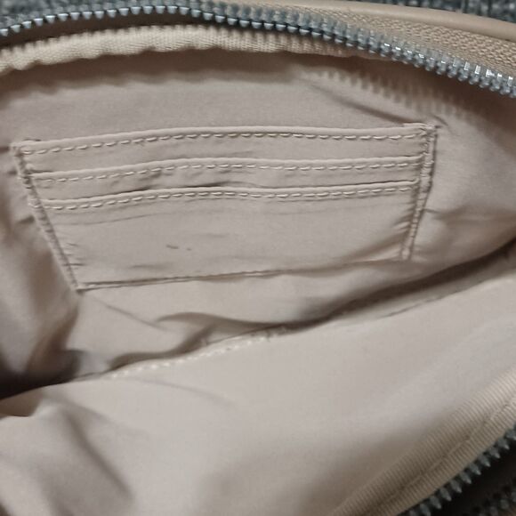 NINE WEST Tan Dannin Mini Crossbody w/ Mushroom Logo - Picture 6 of 7